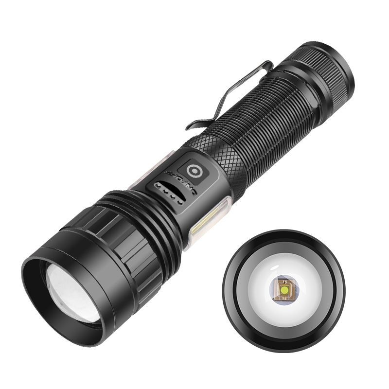 PeakStar Ps-6153 10000 Lümen Zoomlu Mıknatıslı TG Cob Led Powerbank Özellikli Profesyonel El Feneri Kapıda Ödeme