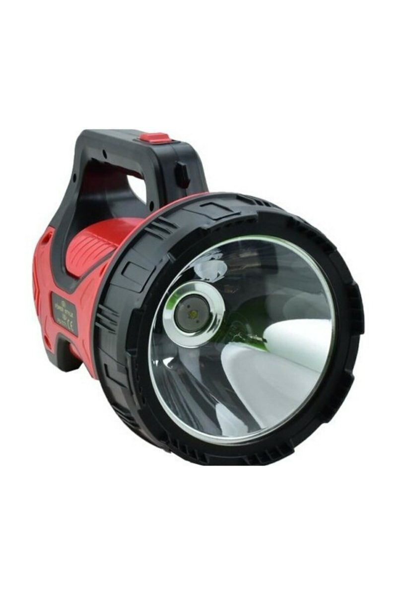 Uzun Menzilli 10w Led Şarlı El Feneri Projektör Kapıda Ödeme - Görsel 2