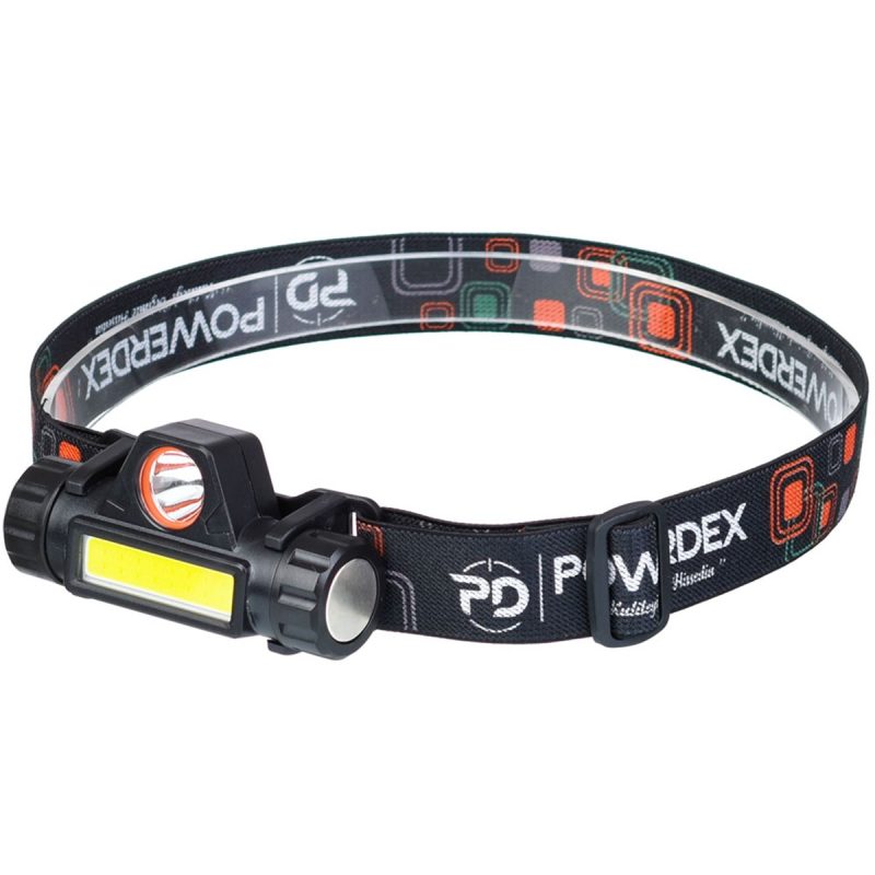 POWERDEX PD-6672 Şarjlı Mıknatıslı Su Geçirmez Kafa Lambası Kapıda Ödeme - Görsel 2