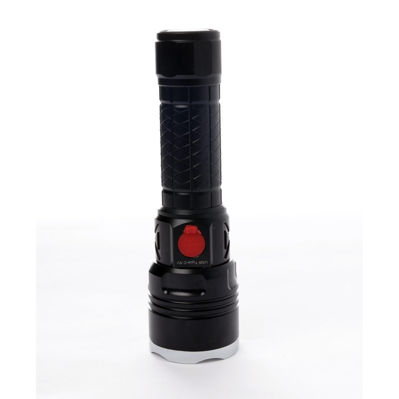Powerdex PD-6696 Yağmur Suyu Geçirmez 15Watt Süper LED Profesyonel Şarjlı El Feneri Kapıda Ödeme - Görsel 2