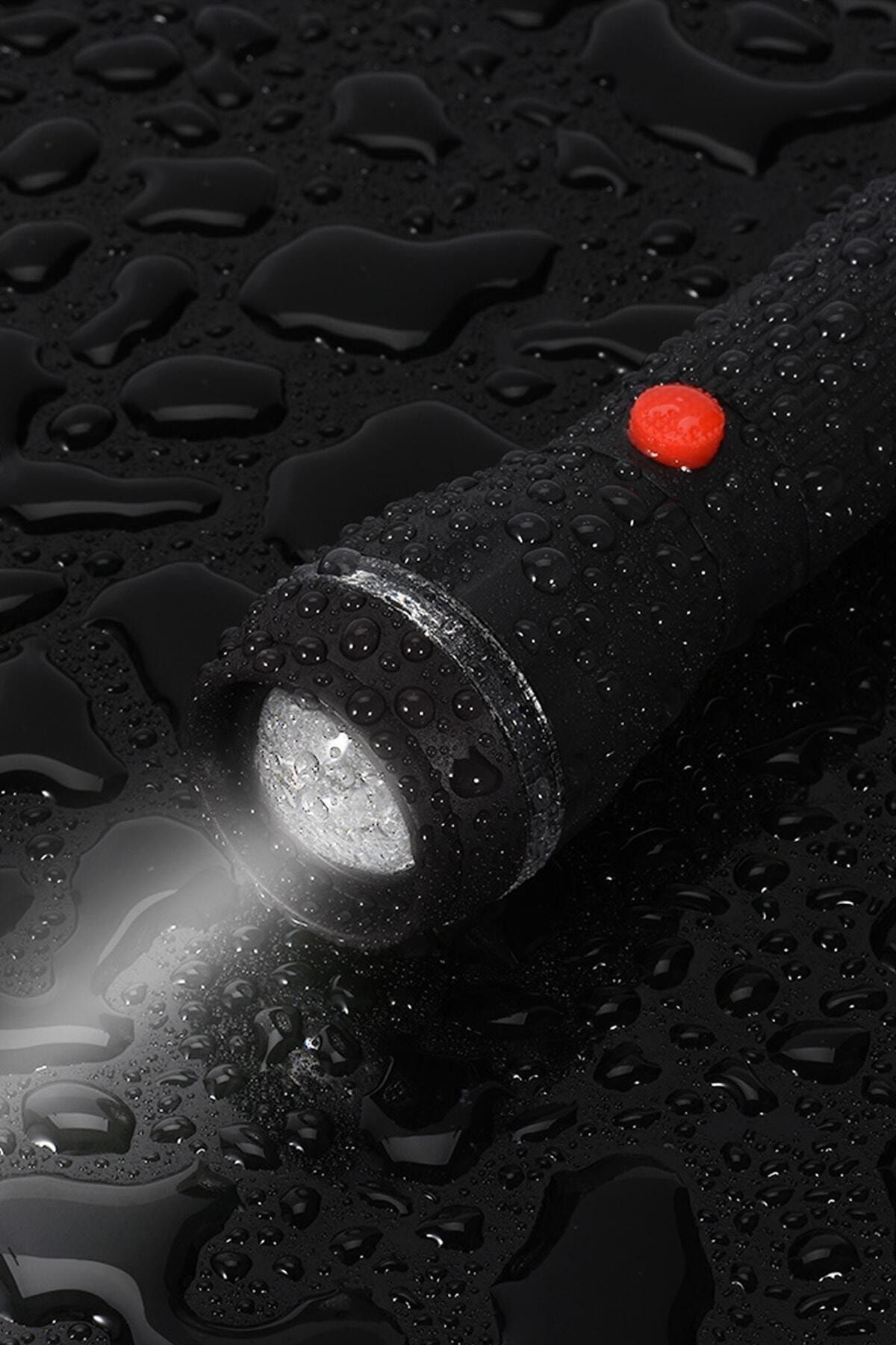 PeakStar PS-7083 Plastik Zoomlu Pilli El Feneri Kapıda Ödeme - Görsel 4