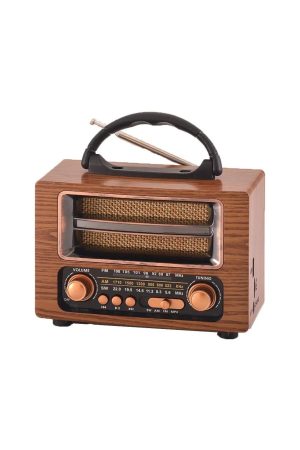 Everton Rt-721 -Usb-Tf-Am-Fm-Sw-Bluetooh-Connect-Tws-Usb Şarj Nostaljik Radyo Kapıda Ödeme