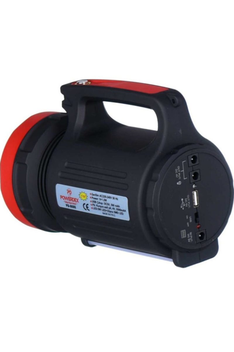 Powerdex Pd-6400 Güneş Enerjili Solar Aydınlatma Sistemi Kapıda Ödeme - Görsel 2