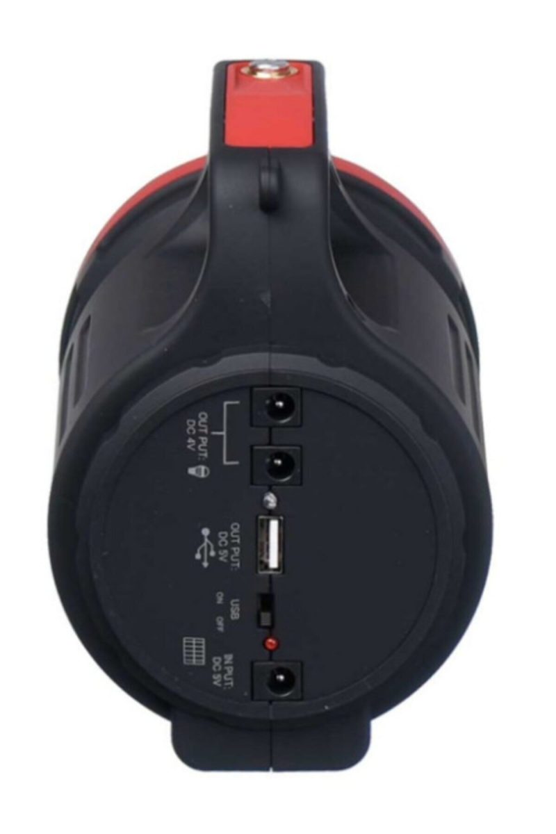 Pd-8080 5 Watt 2000 Metre Mesafeli Powerbanklı Işıldaklı Usb Li Şarjlı Projektör El Feneri Kapıda Ödeme - Görsel 3