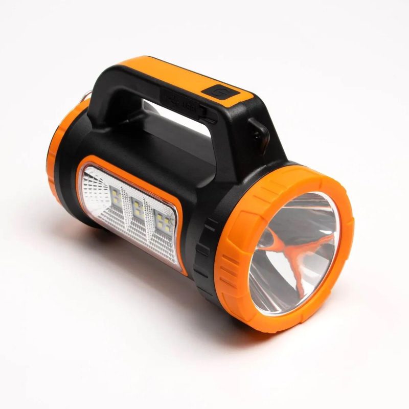 KA-779 5w+15w Uzun Menzilli Solar Güneş Panelli Ultra Güçlü Ledli Şarjlı Fener Kapıda Ödeme