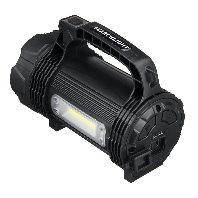 PeakStar PS-889 Su Geçirmez Yüksek Güçlü Osram Led 30W Şarj Edilebilir Powerbank Özellikli Profesyonel El Feneri Kapıda Ödeme - Görsel 3