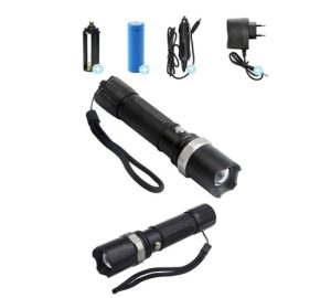 Swat Profesyonel Şarjlı El Feneri Ledli+flashlight+zoom Özellikli 6 Parça Full Set Kapıda Ödeme