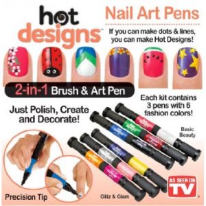 Hot Design - Tırnak Süsleme Kalemleri kapıda ödem