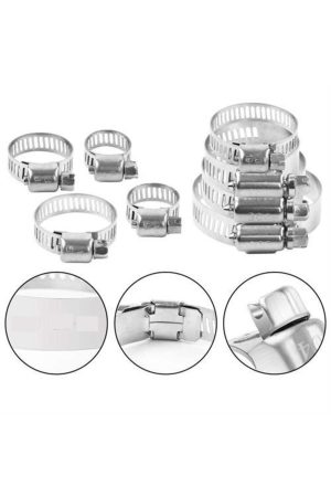 5 Ebat 10 Adet Ayarlı Metal Kelepçe Seti Kapıda Ödeme
