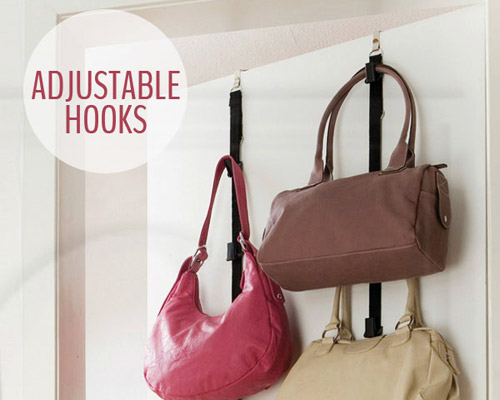 Ayarlanabilir 8li Kapı Arkası Şerit Askı kapıda ödem