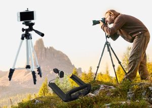 Cep Telefonu Kamera Tripodu 140 Cm Tripod Ayağı kapıda ödem