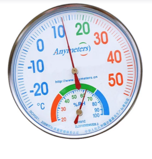 Anymetre Comfortable Meter Termometre ve Nem Ölçer kapıda ödeme