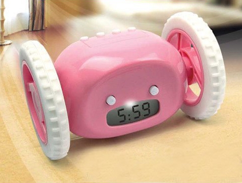 Alarm Clock Atlayıp Kaçan Alarmlı Saat - Görsel 4