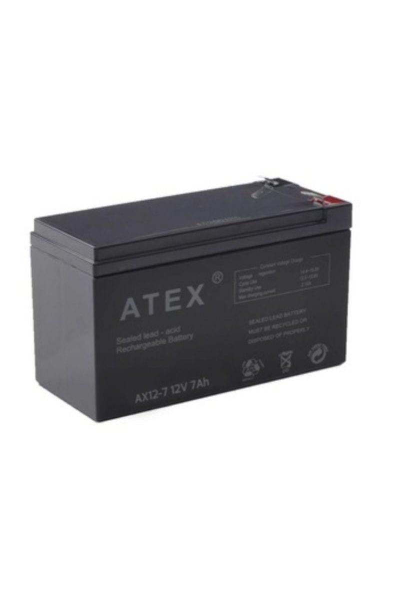 ATEX 12 V 7 AH KURU AKÜ Kapıda Ödeme