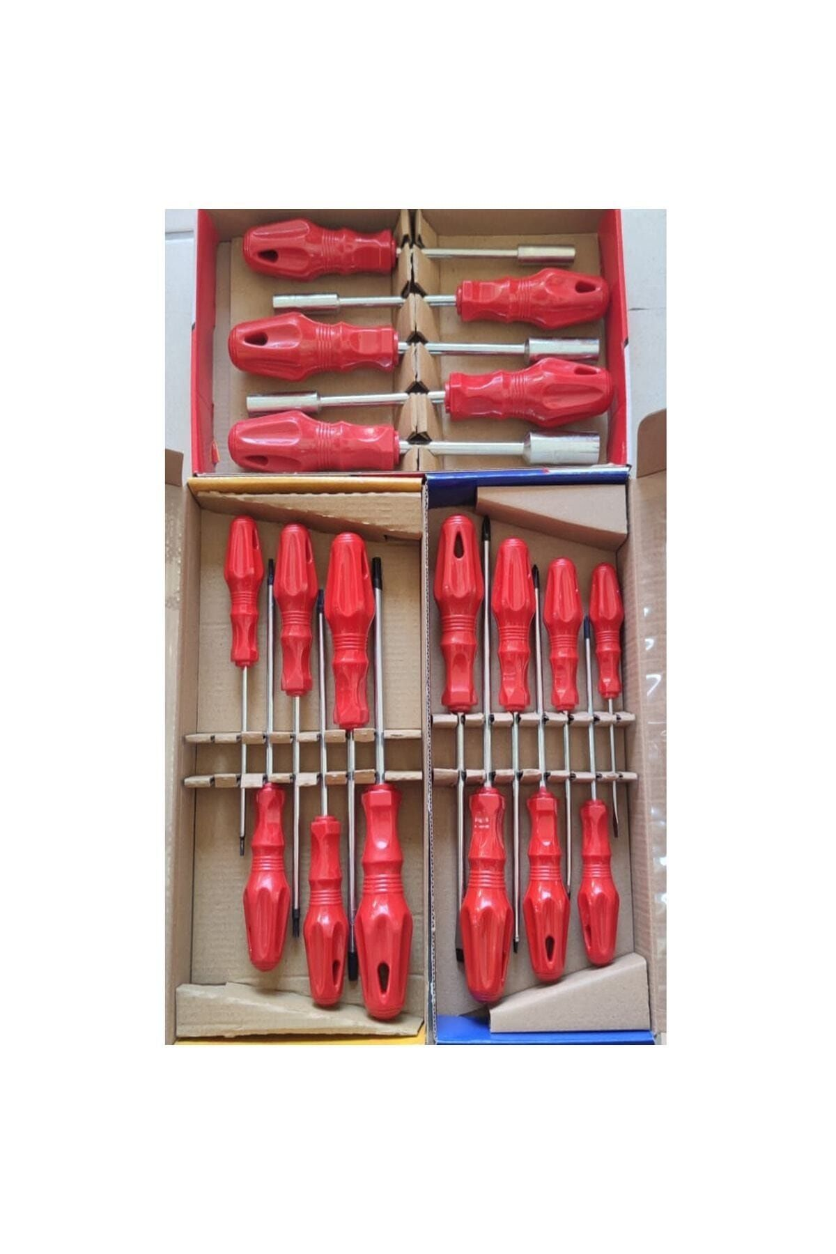 Lokma Tornavida Torx Tornavida Düz Yıldız Tornavida Seti Takımı Kapıda Ödeme