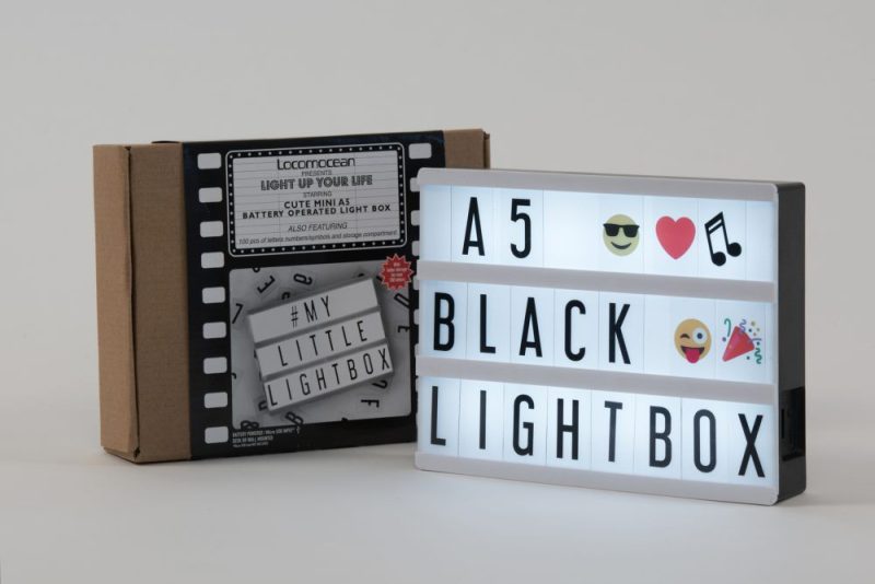 A5 Işıklı Harfli Dekoratif Led Pano Lightbox kapıda ödem