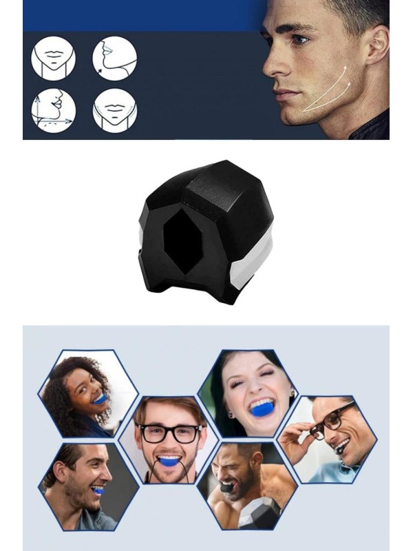 Çene Egzersiz Topu Çene Çizgisi Güçlendirici kapıda ödem