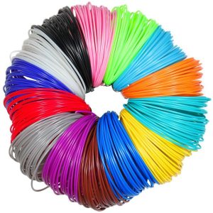 3D Yazıcı Uyumlu Filament 5 Mt (20 Adet)  3D Kalemler İçin kapıda ödem