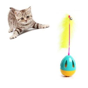 Devrilmez Işıklı Hacıyatmaz Kedi Oyuncağı kapıda ödem