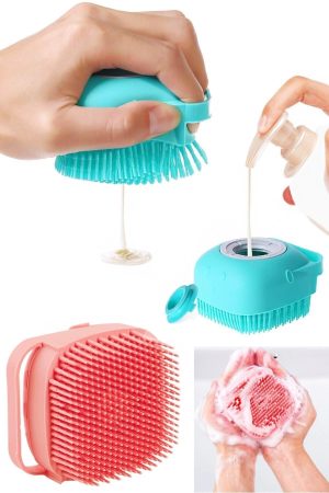 Banyo Duş Kesesi Sabun Duş Jeli Hazneli Masaj Lif Fırçası Kese kapıda ödem