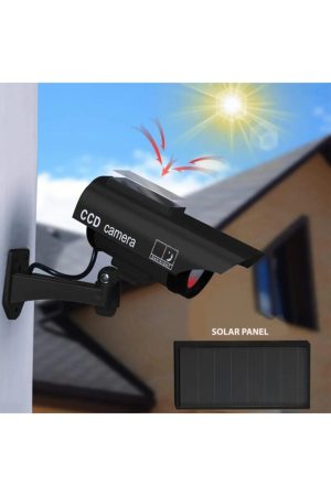 Güneş Enerjili Solar Sahte Kamera Solar Caydırıcı kapıda ödem