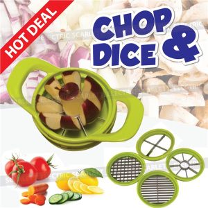 Chop & Dice Yeni Nesil Meyve Sebze Dilimleyici kapıda ödem