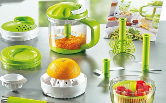 Genius Twist N Joy Mekanik Blender Seti kapıda ödem