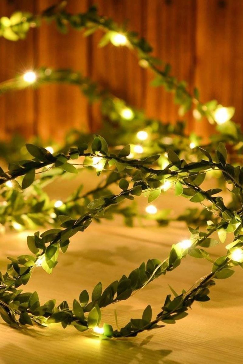 Dekoratif Yapay Yapraklı Peri Led 3 Metre Sarmaşık Ledli (Günışığı) Kapıda Ödeme - Görsel 4