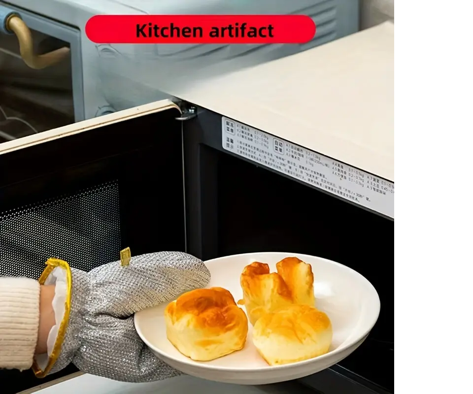 ALÜMİNYUM FOLYO BULAŞIK ELDİVENİ Kapıda Ödeme - Görsel 3