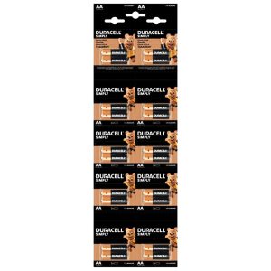 Duracell 20'li Kartela 1.5 V Alkalin AA Kalem Pil Kapıda Ödeme