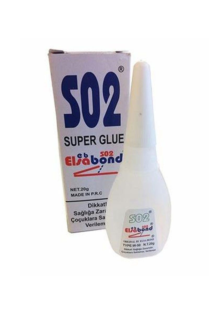 Elsabond S02 Japon Yapıştırıcısı 20gr Kapıda Ödeme