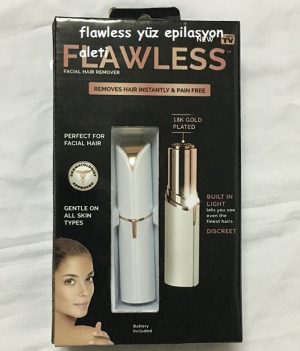 Flawless Yüz Tüy Temizleyici Epilasyon Aleti kapıda ödeme