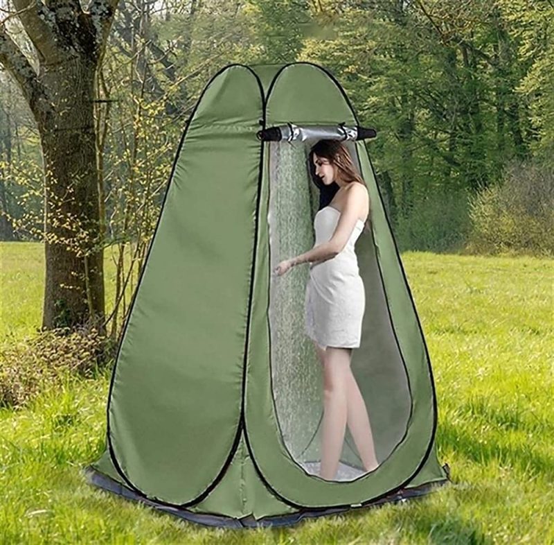 Kamp Alanı Duş Giyinme Wc Çadırı Fotoğrafcı Prova Kabini 190x120x120 kapıda ödeme