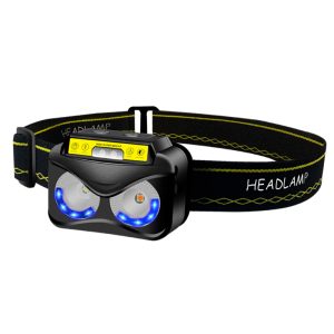PeakStar PS-190 1000 Lümen USB Şarj Edilebilir Hareket Sensörlü Suya Dayanıklı Kafa Lambası Kapıda Ödeme