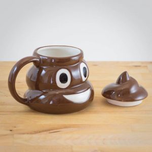 Poo Kaka Emoji Kupa Bardak Kapıda Ödeme