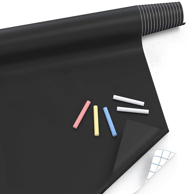 Yazılabilir Kara Tahta Yazı Tahtası Duvar Stickerı (60x200cm) - Görsel 4