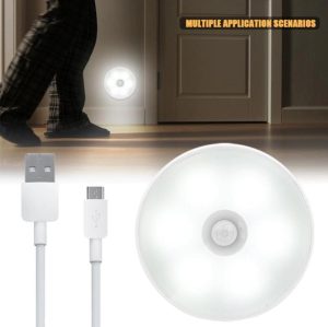 HAREKET SENSÖRLÜ USB ŞARJLI LED IŞIK LAMBA kapıda ödeme
