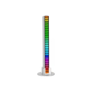 Sese Duyarlı Ekolayzer 32 Led 8 Mod 18 Renk Çubuk Led kapıda ödeme