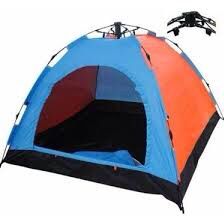Otomatik Kurulumlu Kamp Çadırı 3 Kişilik (200x150x110) kapıda ödeme