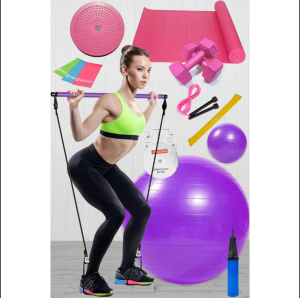 Squat Pilates Studio Evde Spor Egzersiz Çubuğu Squat Pilates Barı kapıda ödeme