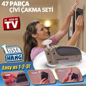 Pratik Insta Hang Çekiçsiz Pratik Çivi Çakma Seti kapıda ödeme
