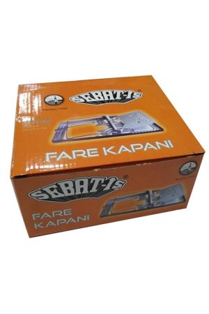 Sebat-iş Yaylı Metal Fare Kapanı 12 Adet Kapıda Ödeme
