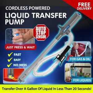 Turbo Pump Portatif Sıvı Aktarım Pompası kapıda ödeme