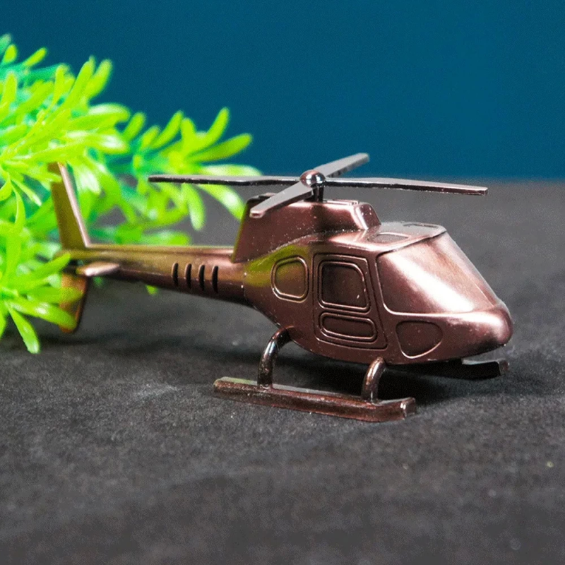 Dekoratif Metal Helikopter - Görsel 4
