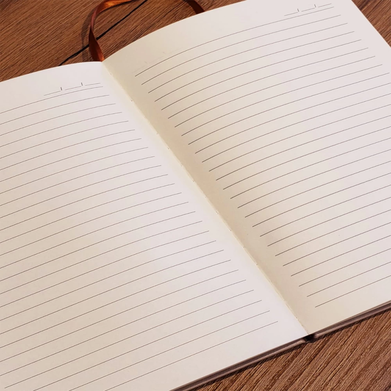 Desenli Deri Defter - Görsel 2