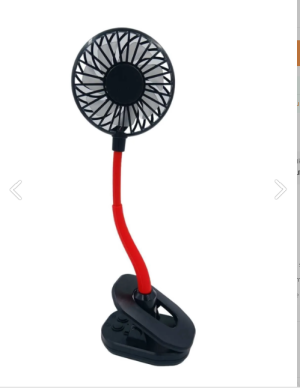 Portatif Işıklı Mini Klipsli Fan kapıda ödeme