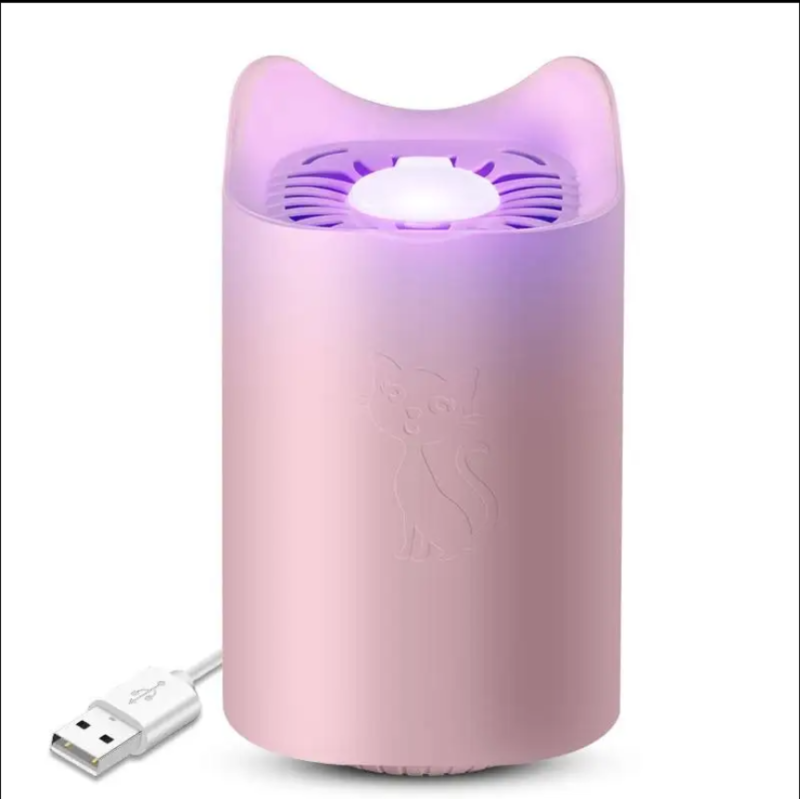 Ev LED sivrisinek katili USB plug-in kendinden emişli kovucu sivrisinek tuzak lamba - Görsel 3