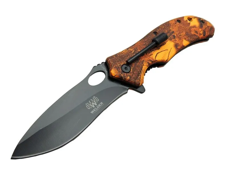 Wd-503-2 Kamp Çakısı 21 Cm - Magnezyum Çubuklu (fire Starter)