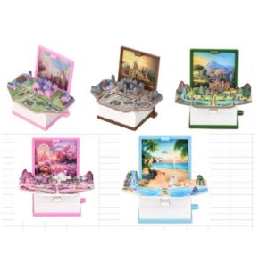 Kitap Şeklinde 3D Anahtarlık Kapıda Ödeme