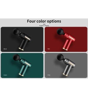 4 Başlıklı 6 Kademeli Titreşimli Şarjlı Mini Masaj Aleti kapıda ödeme